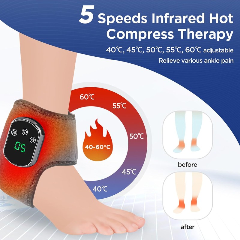Foot Renew Triple Method Massager, Wireless & Portable Foot and