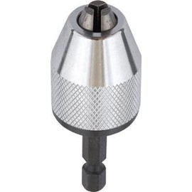 KWB Professioneller Schnellspann-Bohrfutte mit 1/4 Aufnahme und 0.5 - 6.5 mm Spannweite