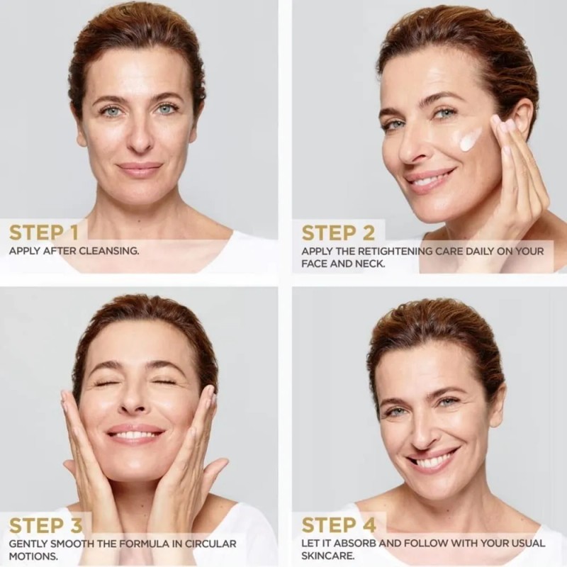 Humectante Facial Antienvejecimiento LOral Paris ageperfect Momento de aplicacin Da