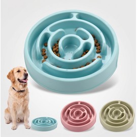 Eco-Friendly Non-Slip Slow Feeder Dog Bowl