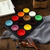 Bake Choice 400pcs Mini cupcake liners for baking, Dark Brown