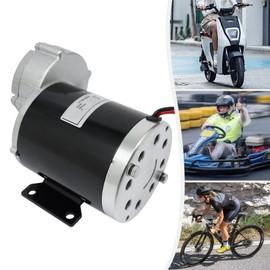 600W Reduction Electric Motor DC Geared Motor Brushed Gear Reduction Motors for Small Electric Vehicles and Agricultural Equipments, 450r/min (24V)