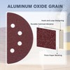 110 PCS 125mm Sanding Discs Orbital Sander Discs Hook and