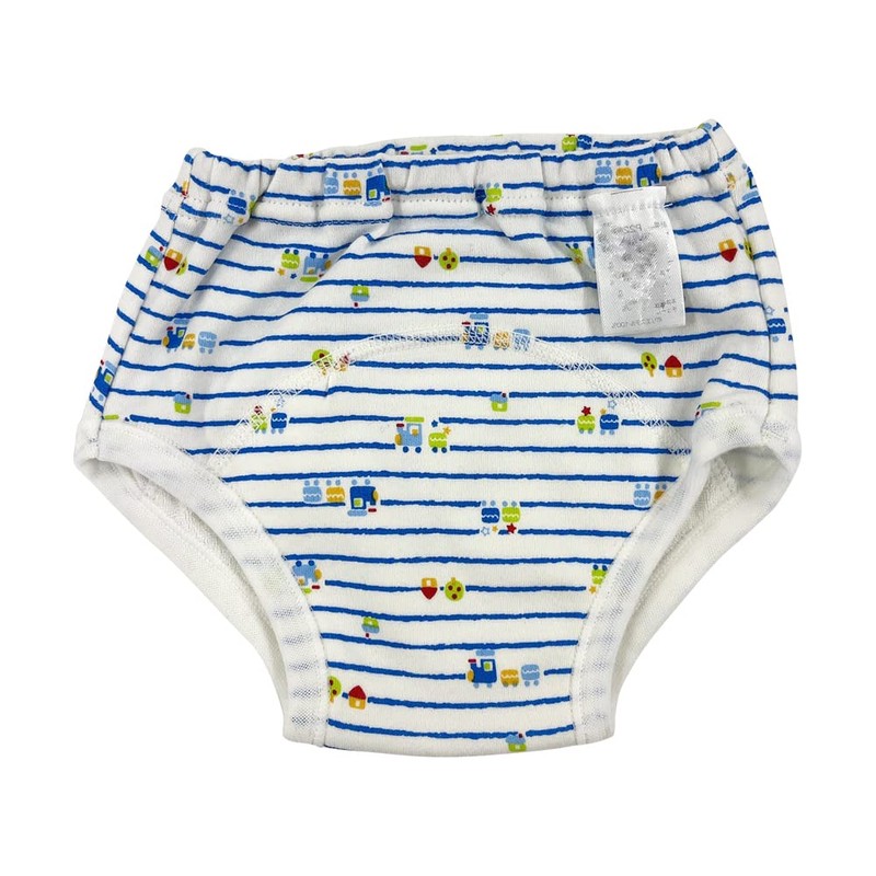 F4022E Baby Training Pants, 3 Layers, Boys 5 Pack, Vehicles,
