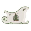 Spode Christmas Tree Embossed Sleigh Platter
