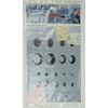Harder and Steenbeck Airbrushing Stencil Step by Step 'Water Drops"
