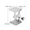 Lab Scissors Jack Stand, 3.9 x 3.9inch Stainless Steel Laboratory