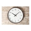 KATOMOKU plywood wall clock brown sweep (continuous second hand) km-35L
