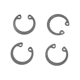 Aramox Circlip Pliers Set 225pcs 18 Sizes Internal & External Snap Retaining Ring Circlip Assortment Box Set