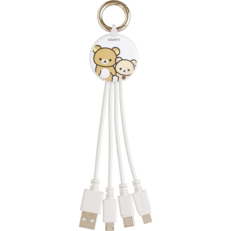 San-X Rilakkuma EM32901 Multi Charging Cable H 5.7 x W