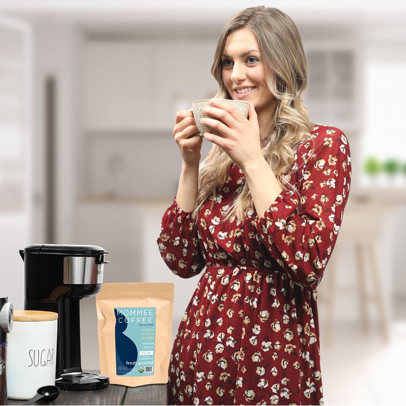 Mommee Coffee - Half Caf | Low Acid, Organic, Fair