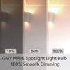 GMY MR16 Halogen Bulbs 50W, 12V GU5.3 Base Dimmable Spotlight,