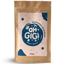 Ohgigi Organic Tooth Powder - Minty Brush, 100g Refill