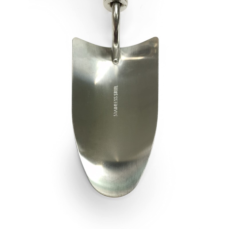 Greenman Stainless Steel Hand Trowel Ash Handled