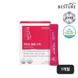 Bescher Besture Delicious Iron Sticks (30 packets) (1-month supply) / 베스처 맛있는 철분 스틱(30포)(1개월분)