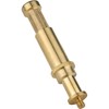 Kupo Double-Ended Spigot Brass Adapter with 5/8" Baby Pin and