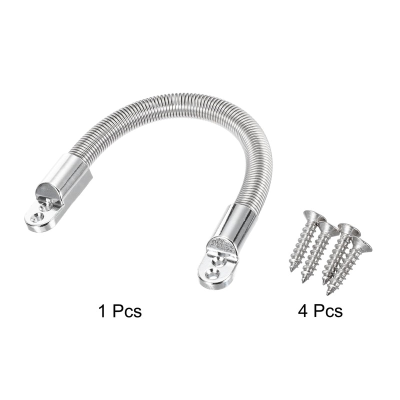 uxcell 7 Inch Metal Door Power Transfer 10mm ID Flexible