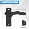 TAGLLY All Metal RV Screen Door Latch (Right Hand), Zinc
