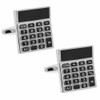 Calculator Calculator Cufflinks Cufflinks n02218, Brass, No Gemstone