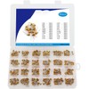 PENGLIN 480pcs Electrolytic Capacitors Kit Multilayer Ceramic Capacitors Monolithic Capacitor