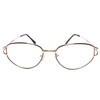 Genuine Vintage Gold Frame Womens Oval Reader 1.00 Reading Glasses