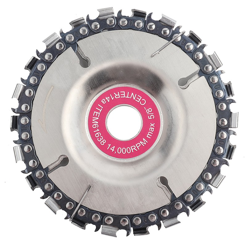 4 Inch Grinder Chain Disc 22 Tooth Wood Carving Wheel