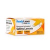 ReadyLance, Pressure Activated Safety Lancets, 100 Lancets, 28Gx1.8MM, Orange
