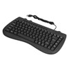 USB Keyboard Durable Plastic 87 Keys KB‑301B Keypads General Ergonomically