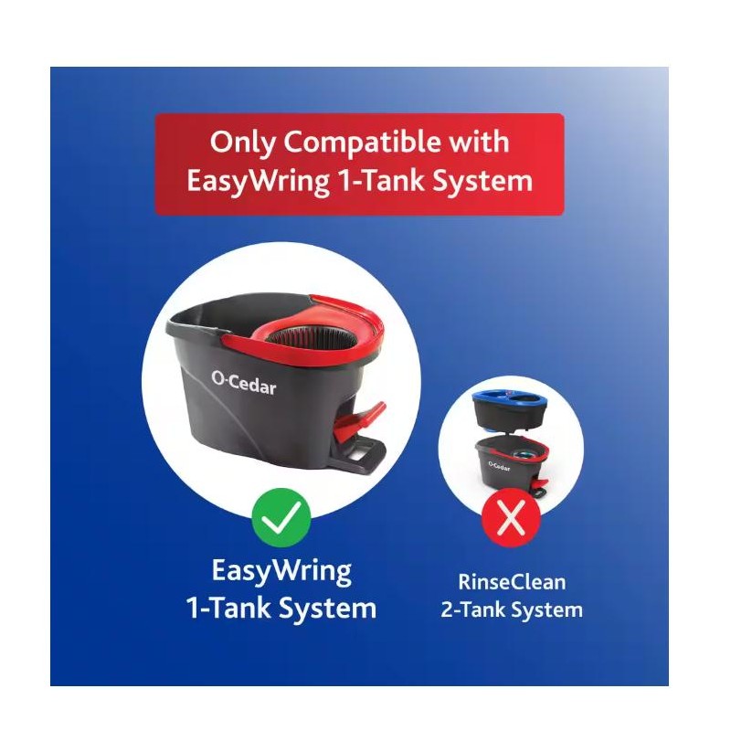 EasyWring Deep Clean Microfiber Spin Mop with Bucket System and