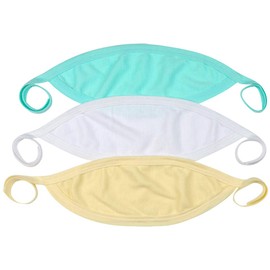 ToBeInStyle Babies' 3 Pack Comfortable Newborn Baby Belly Binder - Pastel - One Size