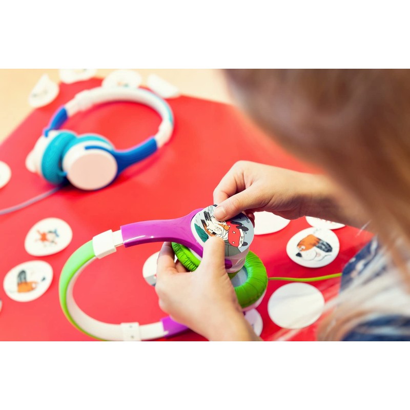 GOGEN Maxipes Headphones for Children, 1.2 m Cable, Volume Limiter,