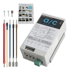 16-32A Soft Start Module for 4-7 Ton Residential HVAC Air Conditioners, Reverse Motor Protection, AC Soft Start Kit Replace for Generator System