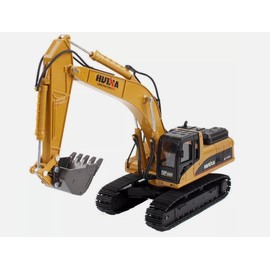 HNR 1:50 Alloy Die-cast Articulated Excavator Engineering Vehicle Model,Construction Alloy Toys Figures,hydraulic Excavator,party, toy diggers and excavators for Kids＆Adults