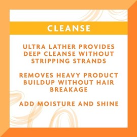 Shea Butter Moisturizing Cream Shampoo by Cantu for Unisex - 13.5 oz Shampoo
