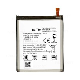 For LG New Battery BL-T50 For LG Velvet 5G LM-G900 LM-G900N LM-G900EM LM-G900TM + Tool