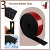 Neoprene Rubber Strips, 1" Wide X 1/8" Thick X 115"