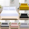 EV DEKOR Extra Deep Fitted Sheet Super King, White -