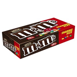M&M's Milk Chocolate King Size - 24 Count