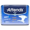 Attends Briefs, Adult, Large, Heavy Absorbency, Disposable (CS/72)