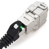 1aTTack.de Keystone Module RJ45 Cat 6a Jack Certified fully shielded