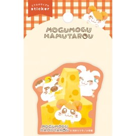 Furukawa Paperwork Totko Hamtaro Sticker Mogu HAMUTAROU Cheese QZ61