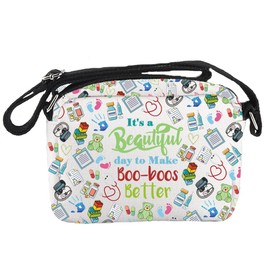 Umhängetasche für Kinderärzte, Geschenk für Kinderärzte, Aufschrift "It's a Beautiful Day to Make Boo-boos Better Crossbody" für Kinderkrankenschwestern, BETTERBAG, Medium