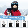 TRIWONDER Kids Fleece Balaclava Winter Hat Neck Warmer Ski Mask
