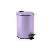 Spirella Adelar Steel Pedal Bin 3 Litre Lavender Matt