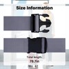 SUNDEE Luggage Straps Suitcase Belts Wide Adjustable Packing Straps, Bright