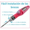 INVDISA Kit De Manicura, Máquina Pulidora Profesional - N U