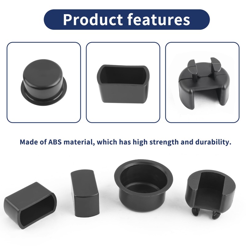 4PCS Tailgate Bushing Kit for Car Hinges Pivot, OEM#55274936AC, 3