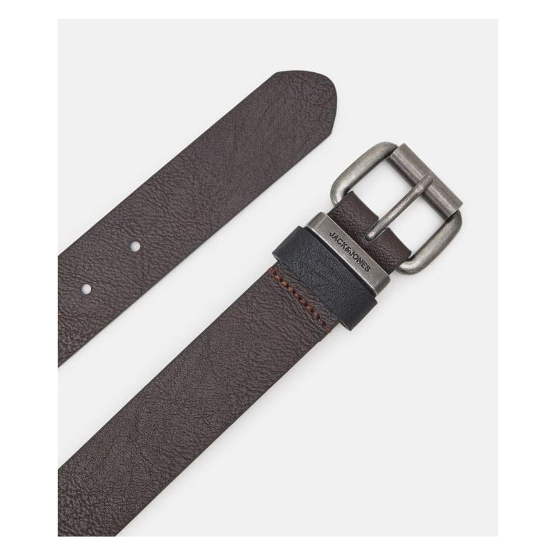Jack & Jones Men's Jacaron Belt, Brown Stone