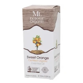 Mt Retour Sweet Orange Essential Oil Certified Organic 10ml