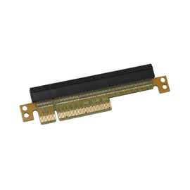 Cablecc PCI-E Express 8X to 16x Extender Converter Riser Card Adapter Male to Female Extension Adapter